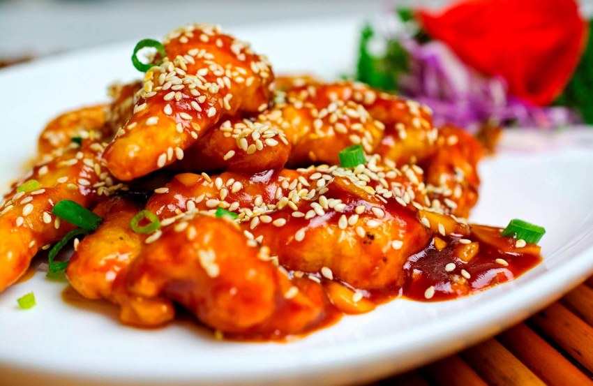 Курица по восточному