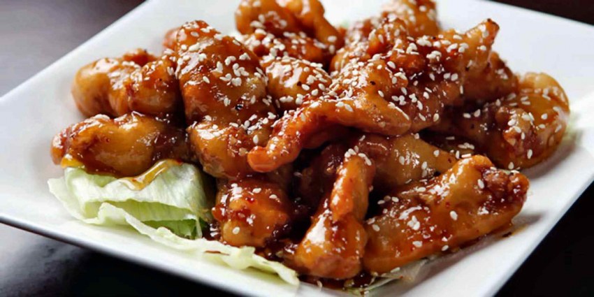 Курочка в кисло-сладком соусе