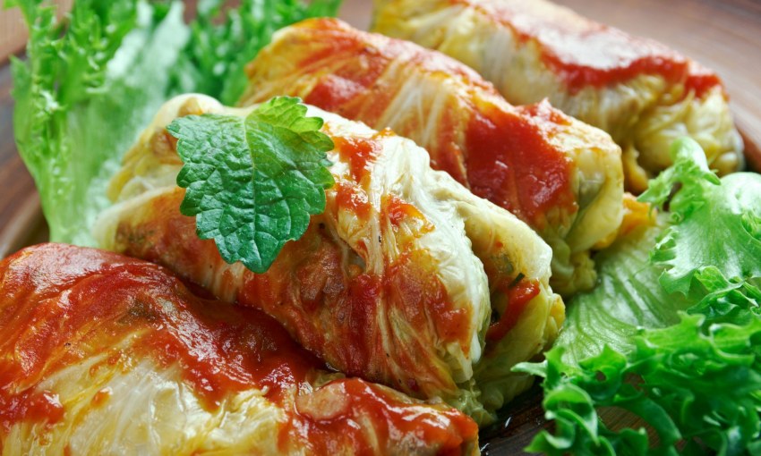 Капустные трубочки