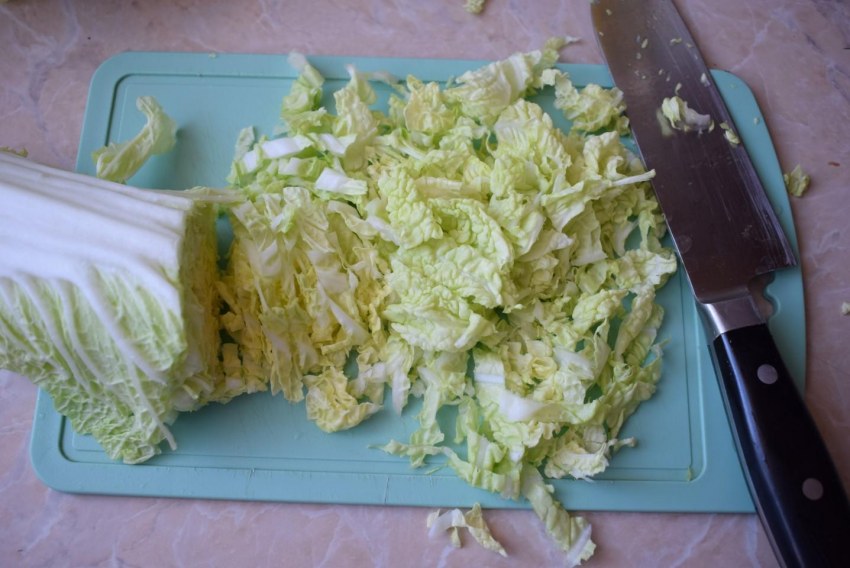 Бутерброды с пекинской капустой