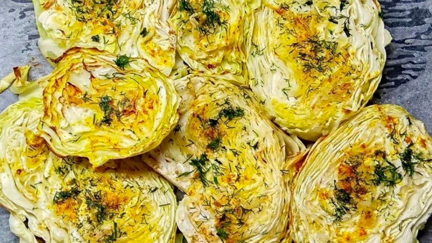 Пекинская капуста печеная