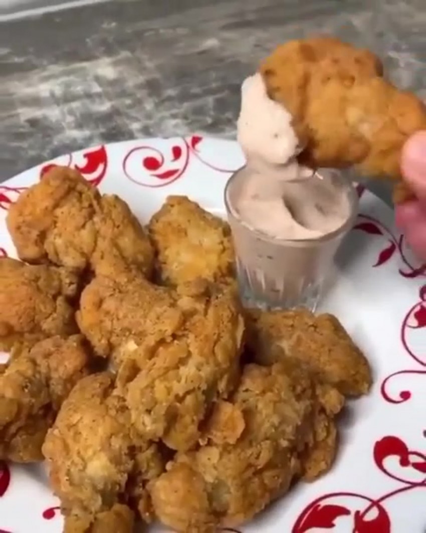 Крылышки КФС вкусная