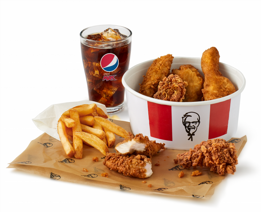 Куриные крылышки ведро КФС