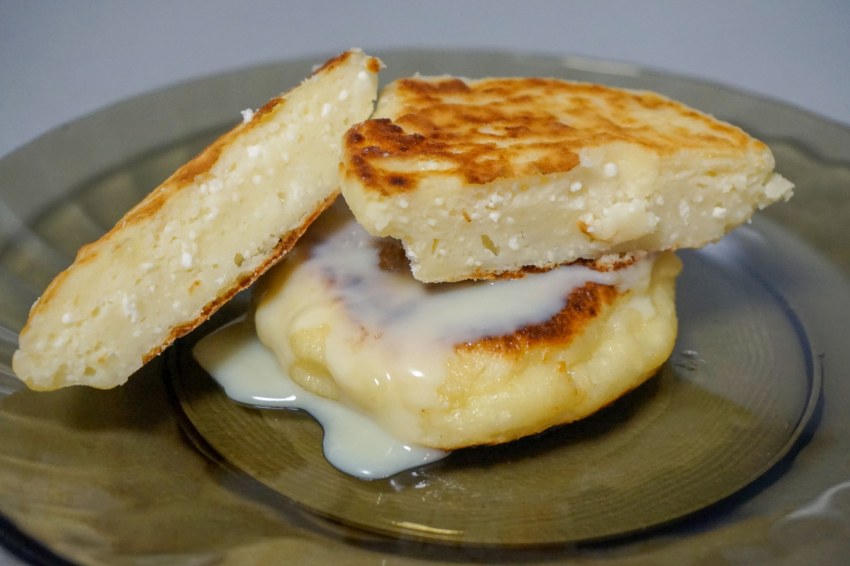 Творожники с сгущенкой