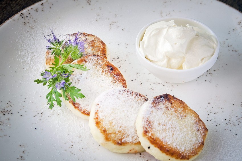 Сырники в ресторане