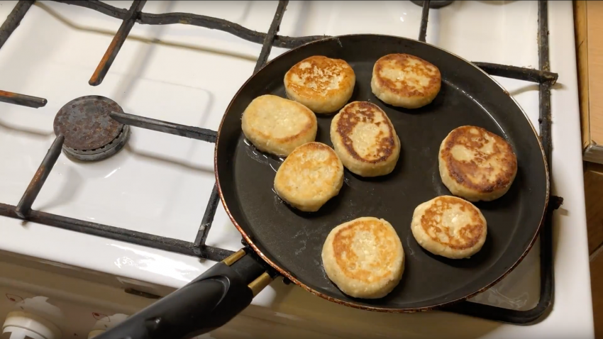 Сырники с шоколадным соусом