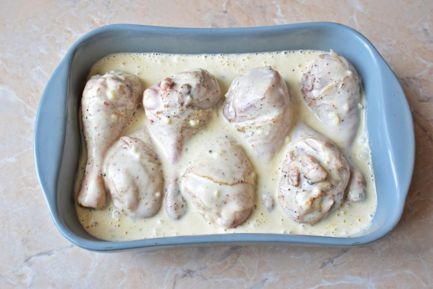 Куриные ножки с грибами