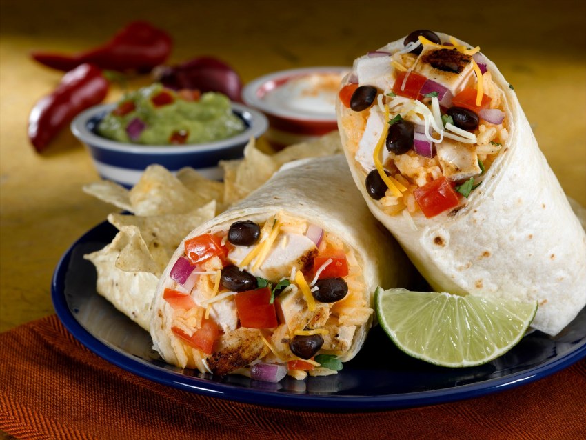 Бурито Мексиканская кухня