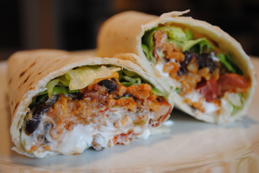 Мексиканская кухня буррито