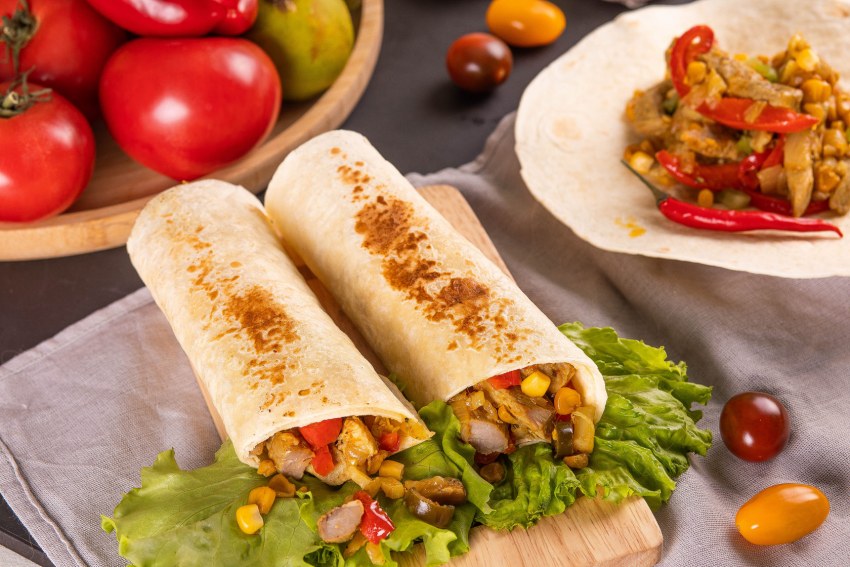 Бурито вегетарианский