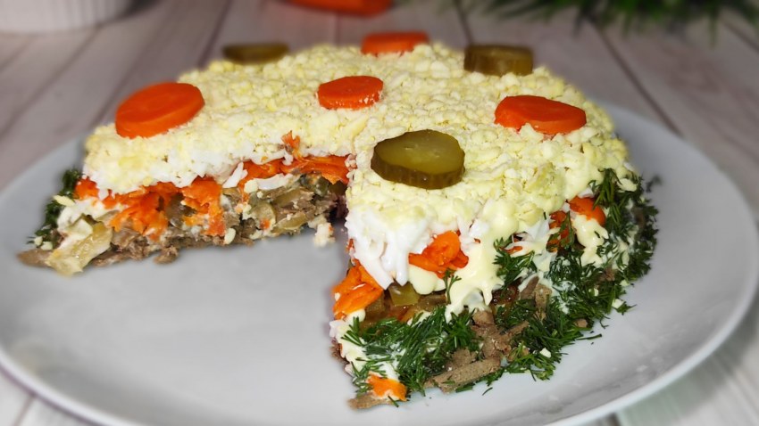 Печеночный торт