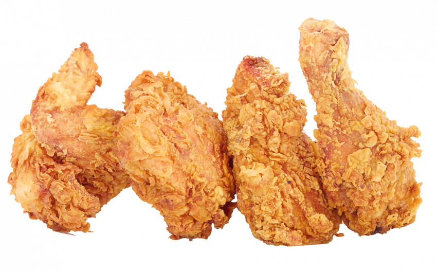 Крылышки в панировке реклама