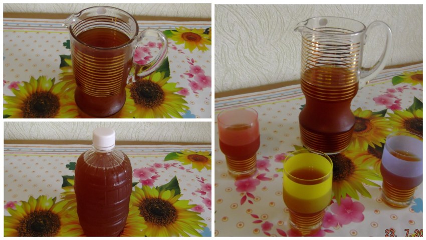 Мужской коньяк из отвара шиповника на травах без спиртного