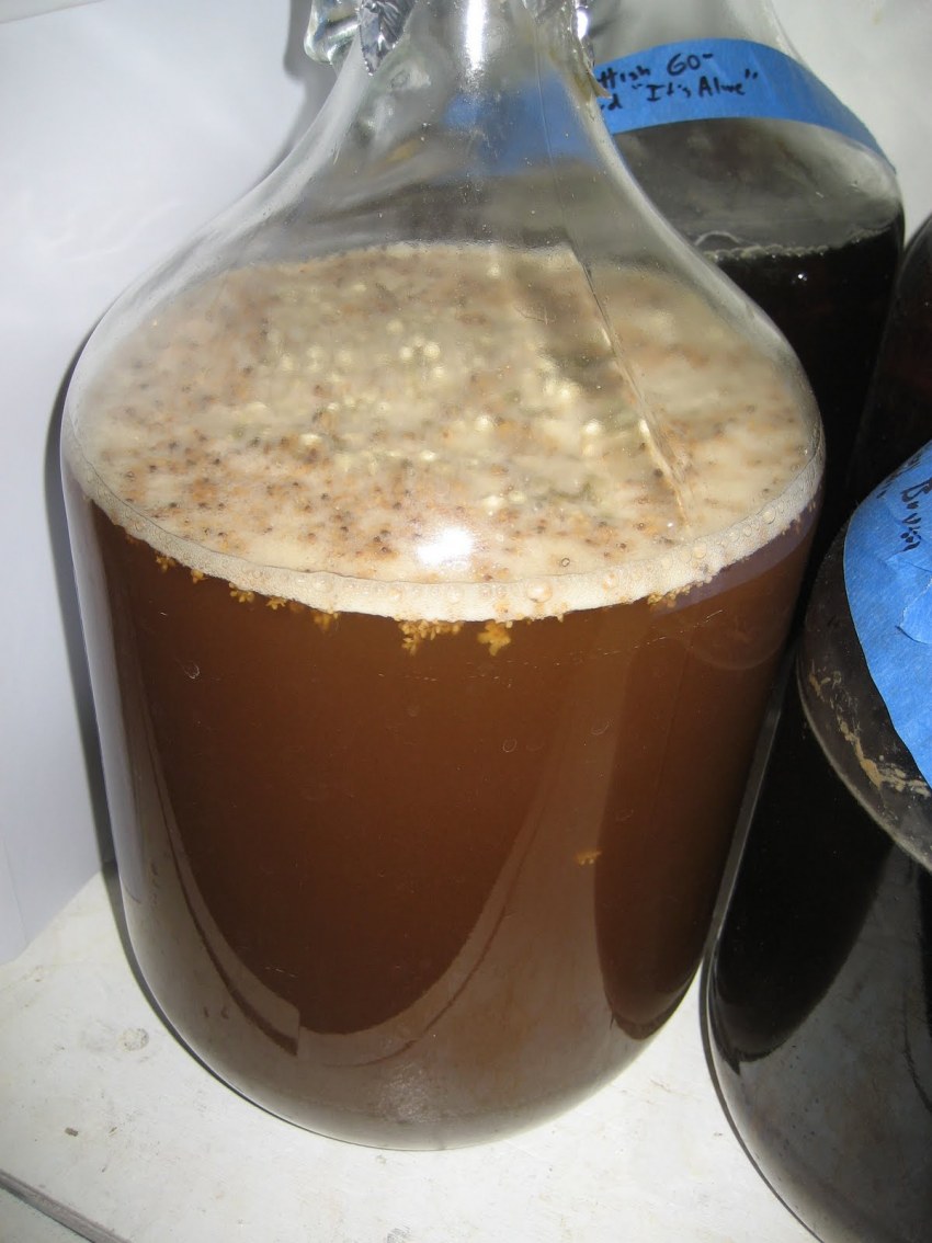 Квас с изюмом