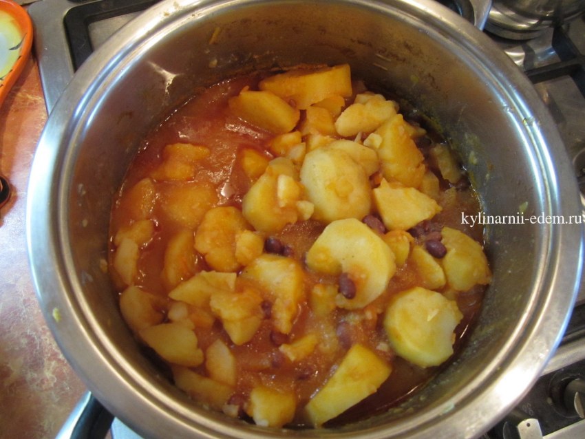 Рагу с тушенкой