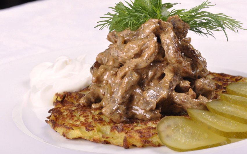 Строганов биф бефстроганов