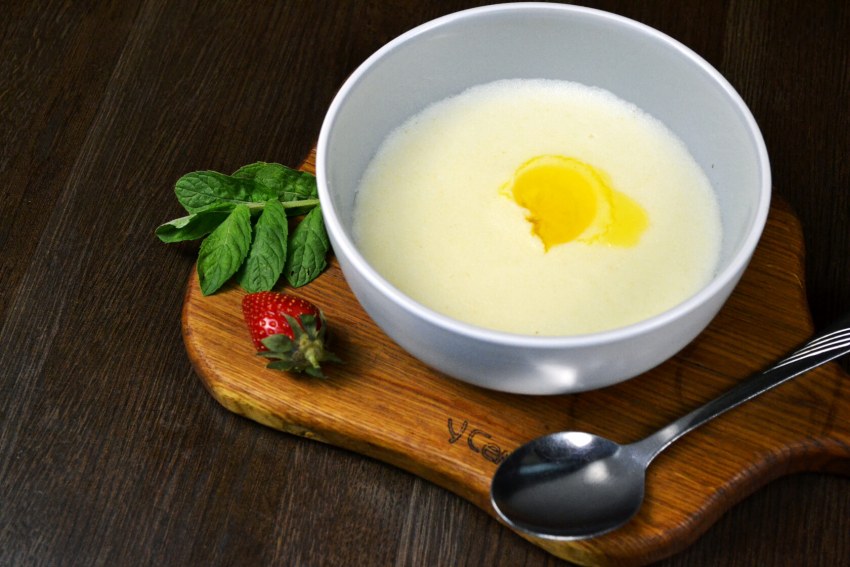 Турецкий пирог с манной крупой