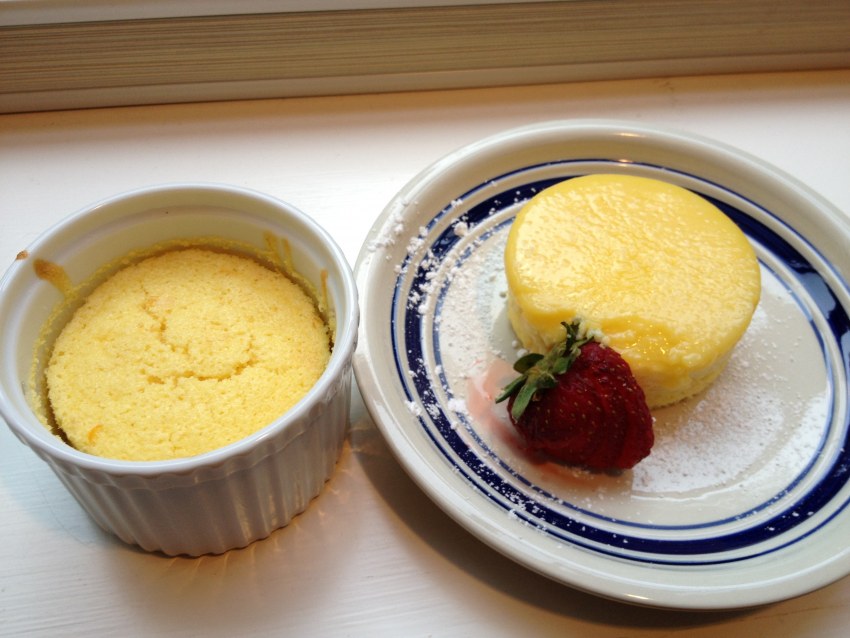 Английский лимонный пудинг