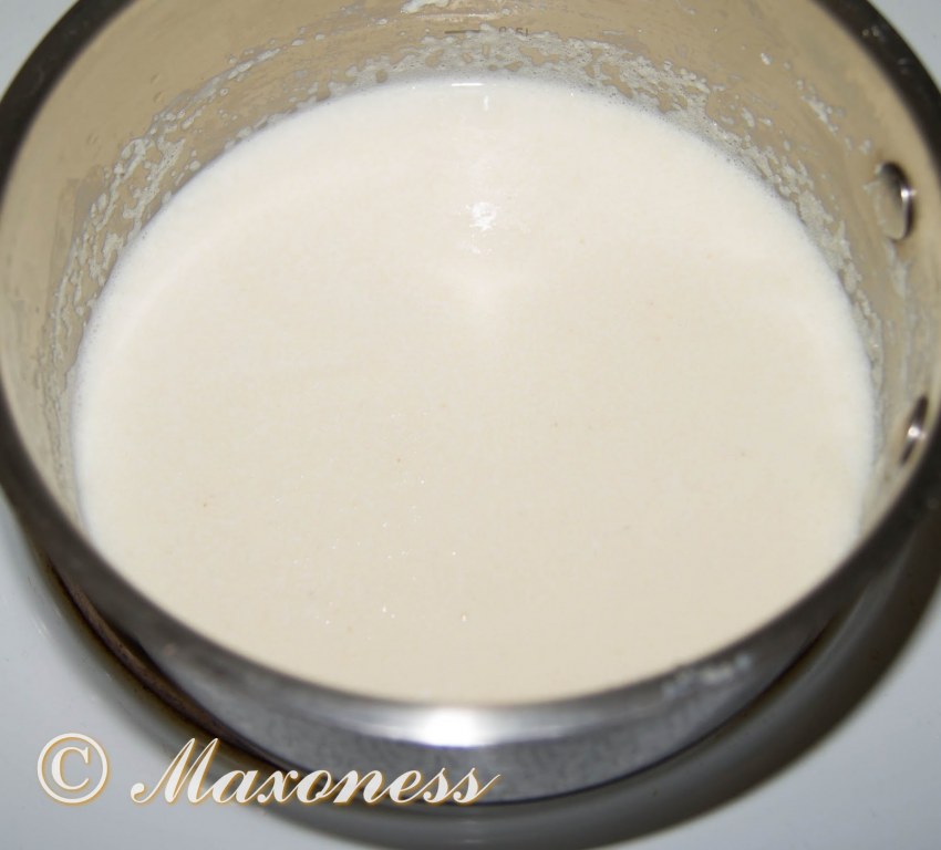 Северная корейский манный каша Сахарон