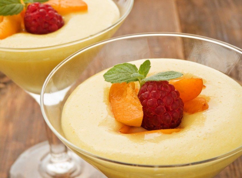 Мусс с фруктами