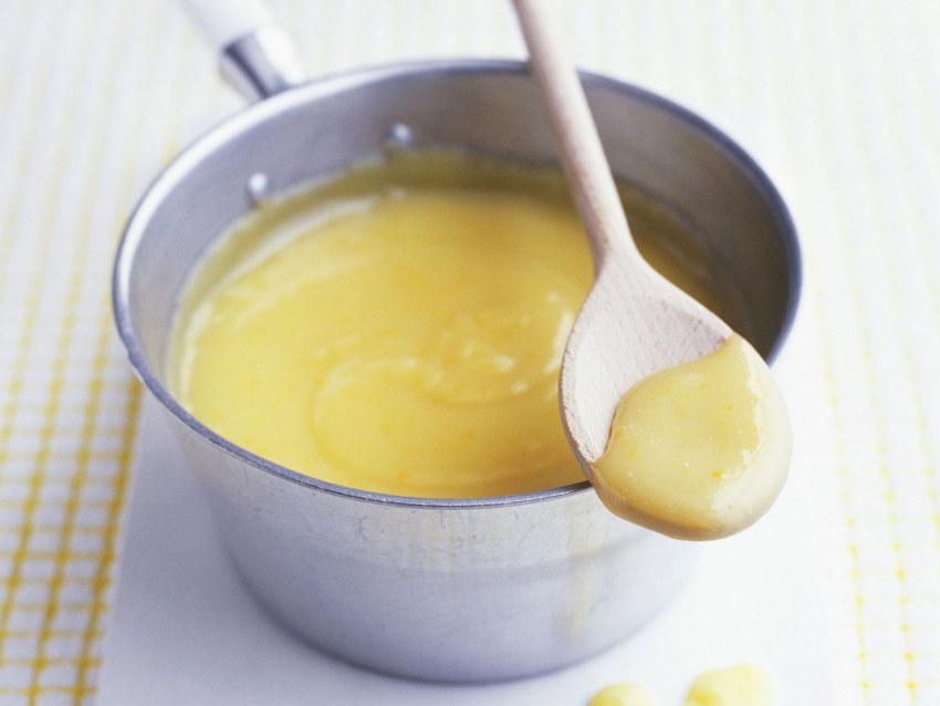 Крем из манки Лимоновый