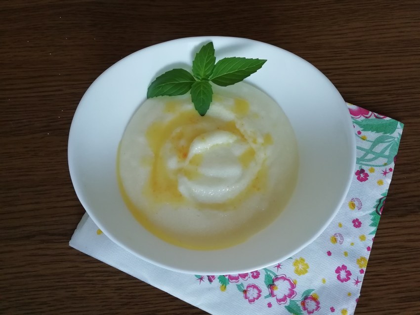 Лимонная помадка