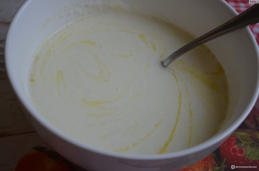 Торт Птичье молоко с манкой