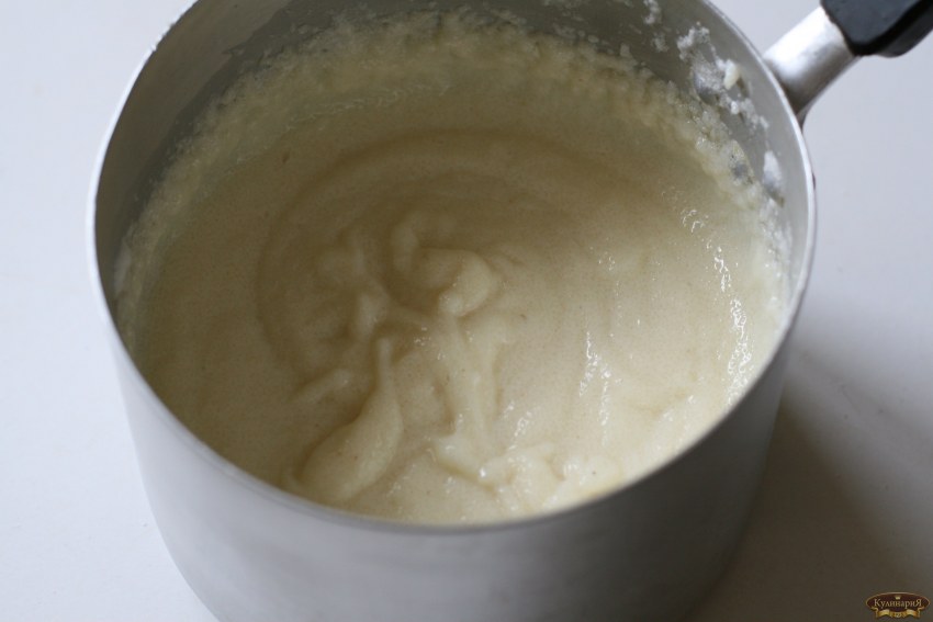 Лимонный воздушный пудинг