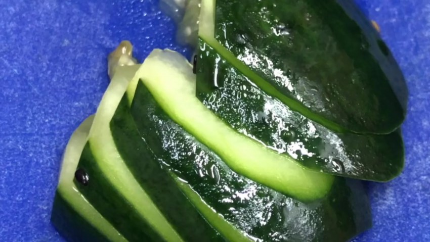 Битые огурцы по-корейски