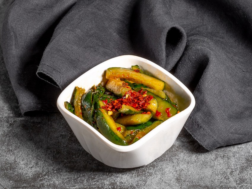 Битые огурцы по-корейски