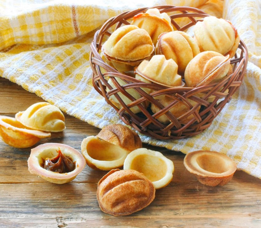 Орешки со сгущенкой