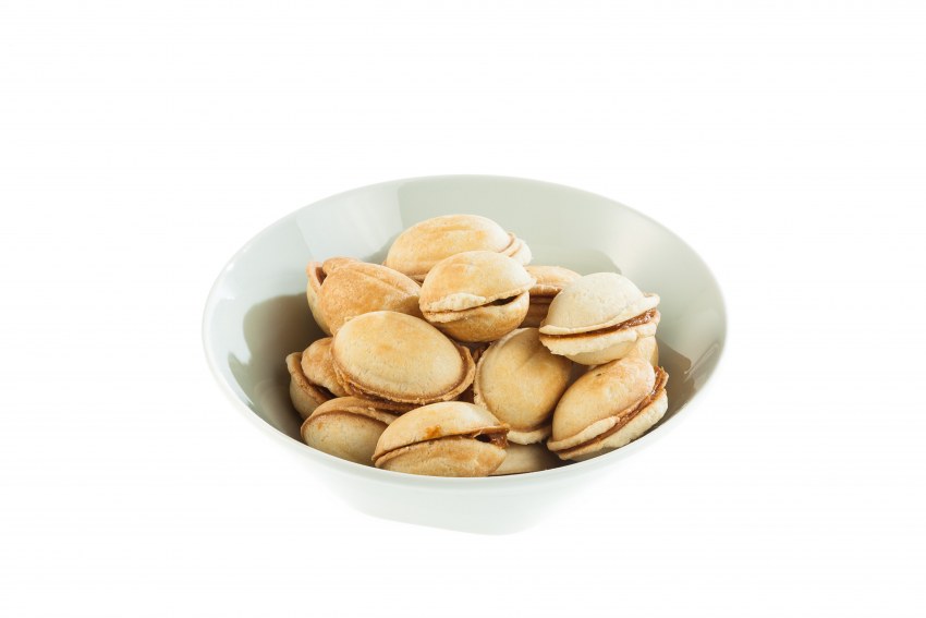 Шармель орешки со сгущенкой