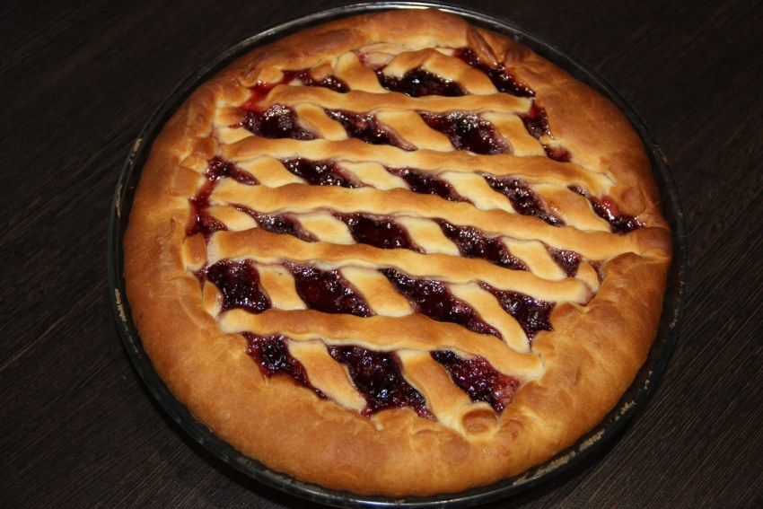 Татарский пирог с творогом