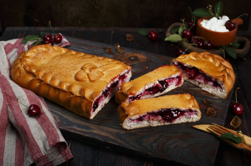 Пирог из дрожжевого теста