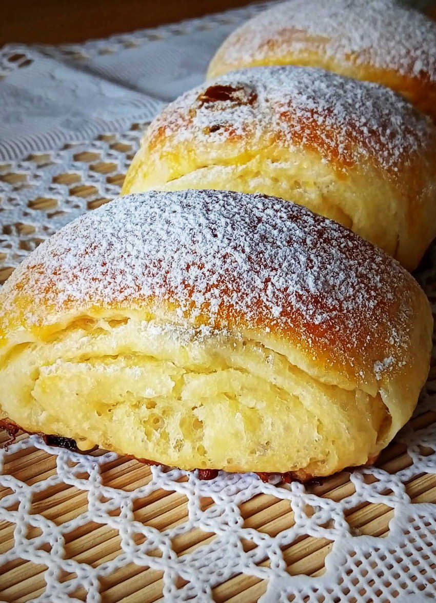 Порог из слоеного теста