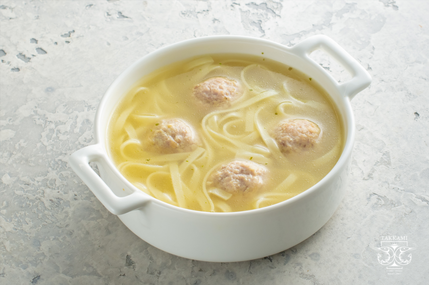 Суп с тефтелями и вермишелью