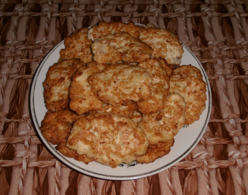 Французские шницель из куриного филе Франция