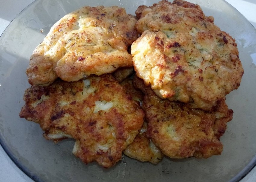 Рубленные котлеты из куриной грудки