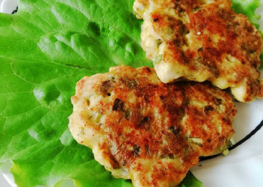 Рубленые куриные котлетки