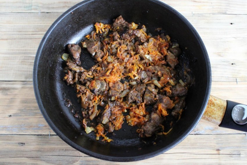 Жареный папоротник