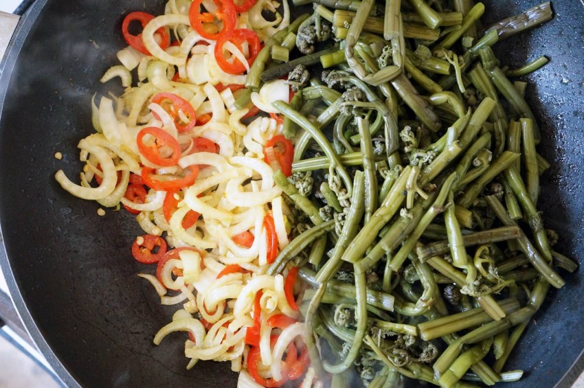 Папоротник орляк блюда