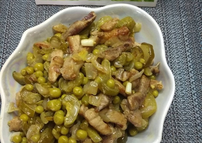 Салат шахтерский