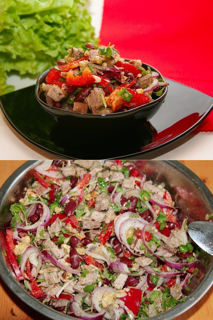 Деревенский салат Урюк