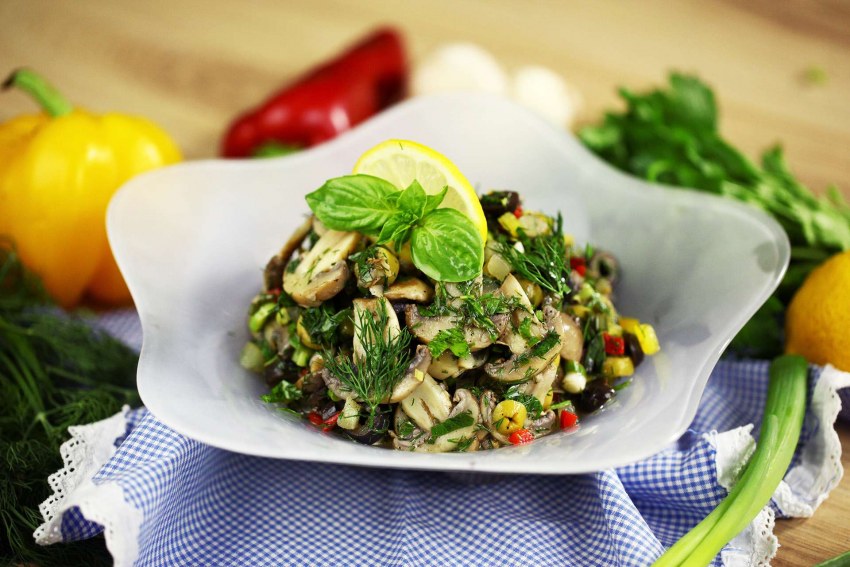 Блюда советские салаты