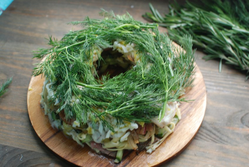 Салат из птицы