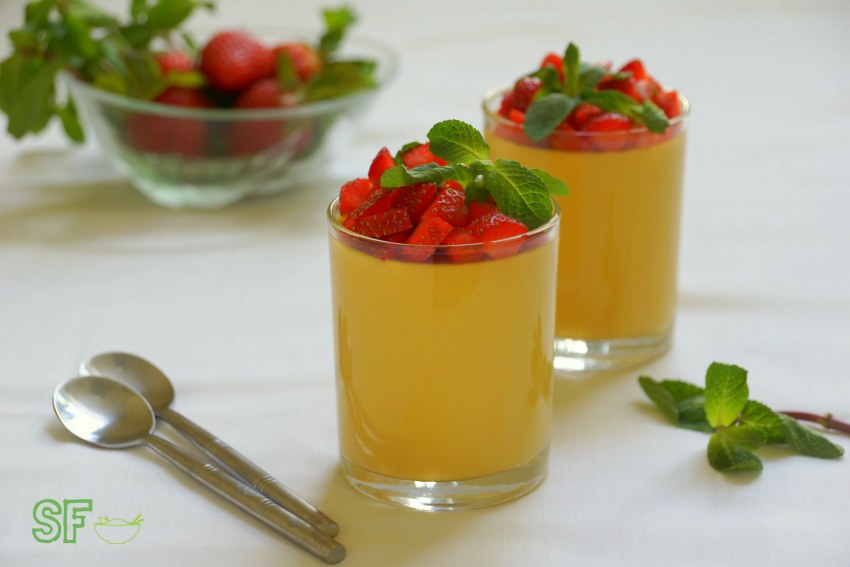 Панакотта с агар-агаром