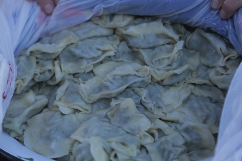 Приготовление мантов манты