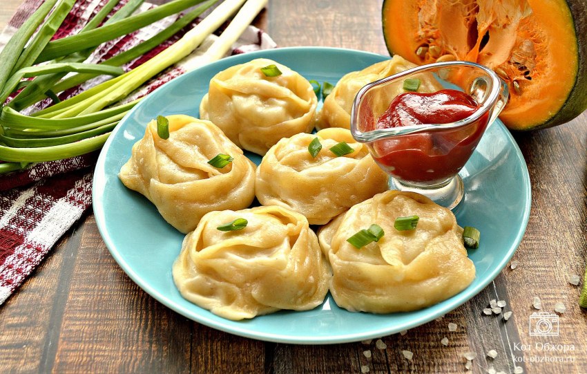 Манты по узбекски магазинные