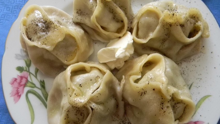 Манты узбекские