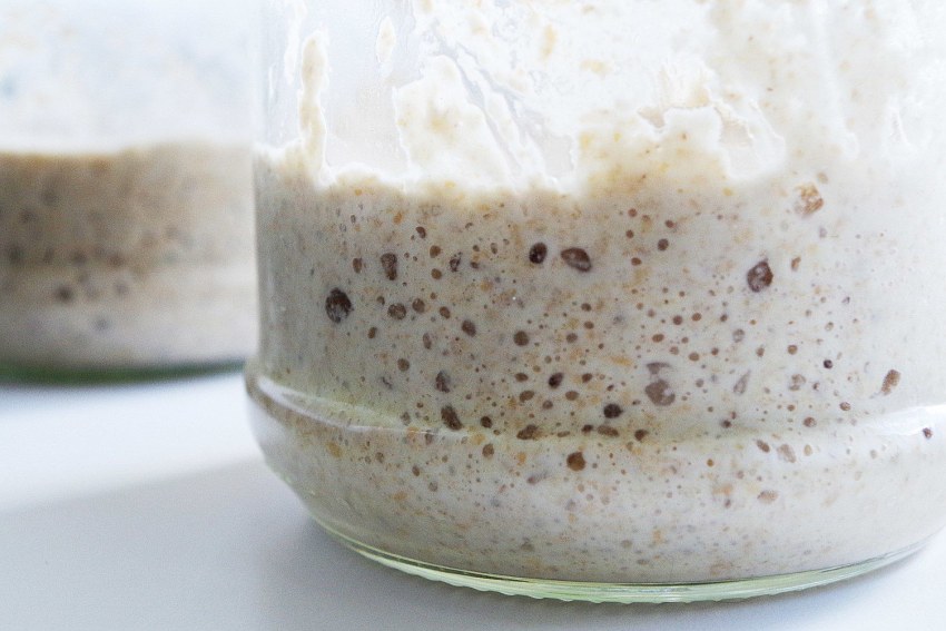 Рецептуры с закваской натураль